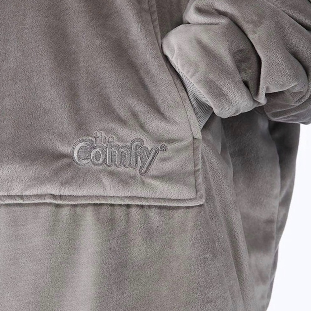 The Comfy Oversized Navy Blue Blanket Sweatshirt
